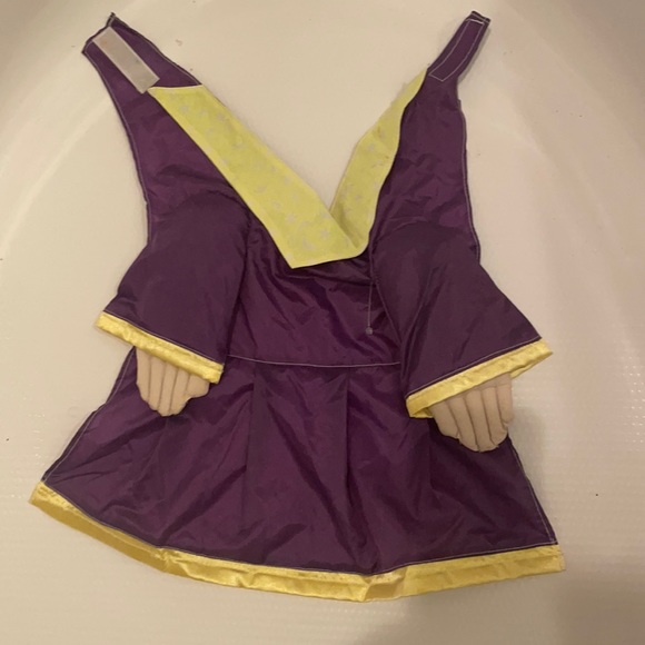 nwots pet wizard costume small dog S medium size cat M moon stars - Picture 2 of 4